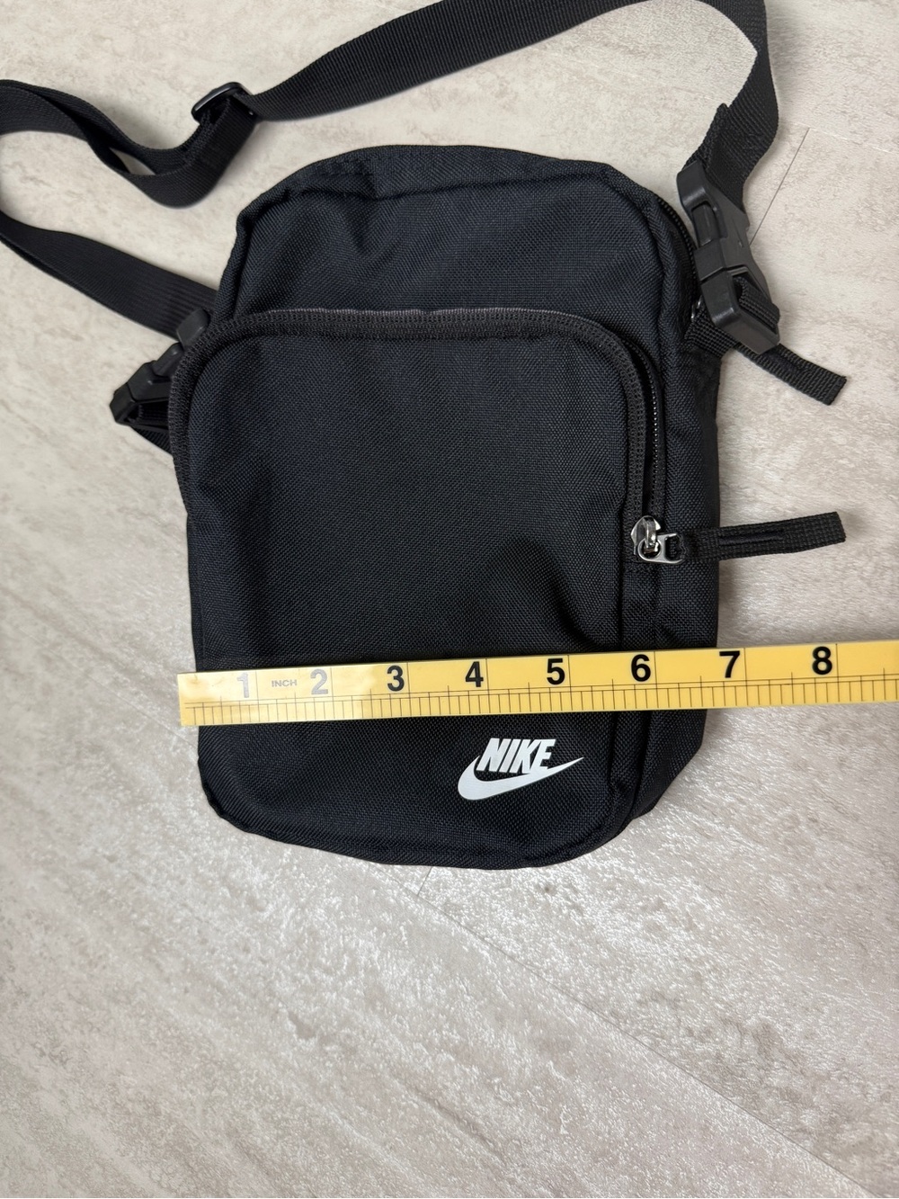Nike Heritage Crossbody Shoulder Bag black unisex - Picture 10 of 10
